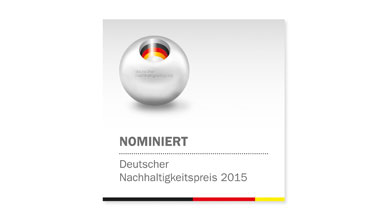 Mader nominiert für deutschen Nachhaltigkeitspreis 2015