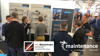 Messeherbst 2005 Blechexpo und Maintenance Messeherbst 2005 Blechexpo und Maintenance